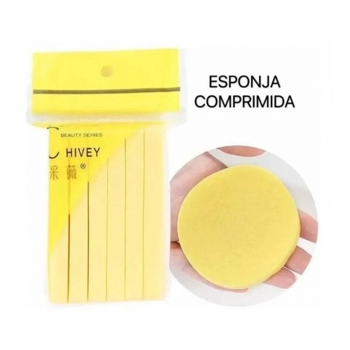 Esponjas Faciales De Celulosa Comprimida X12 Unidades Shopee Argentina