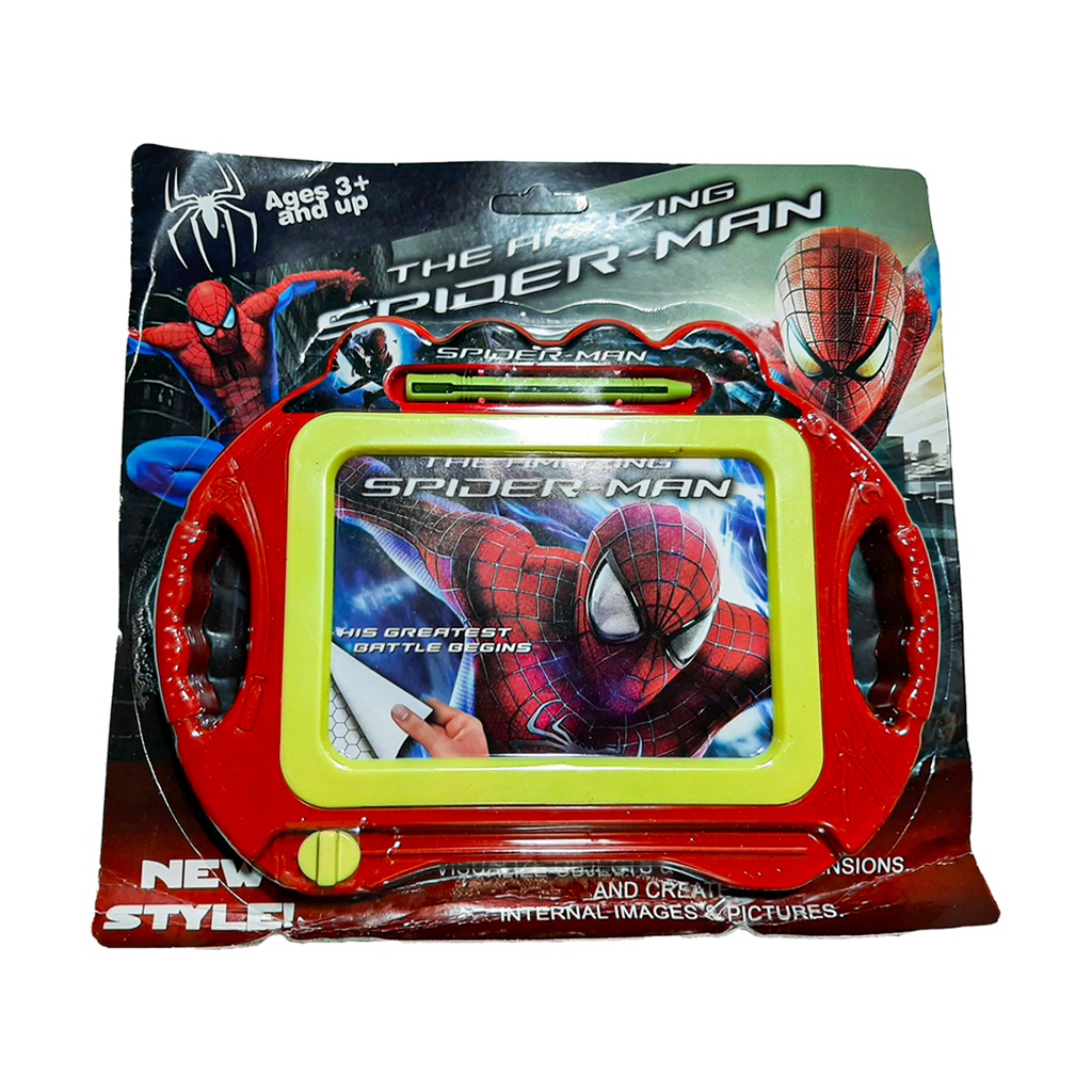 Pizarra Magica Magnetica Con Lapiz Y Borrador De SpiderMan Avengers