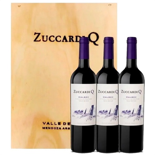 Vino Zuccardi Q Malbec 750ml Caja X3 Shopee Argentina