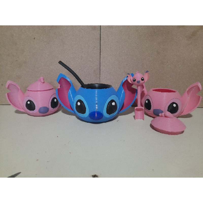 Set De Mate Stich 3d Shopee Argentina