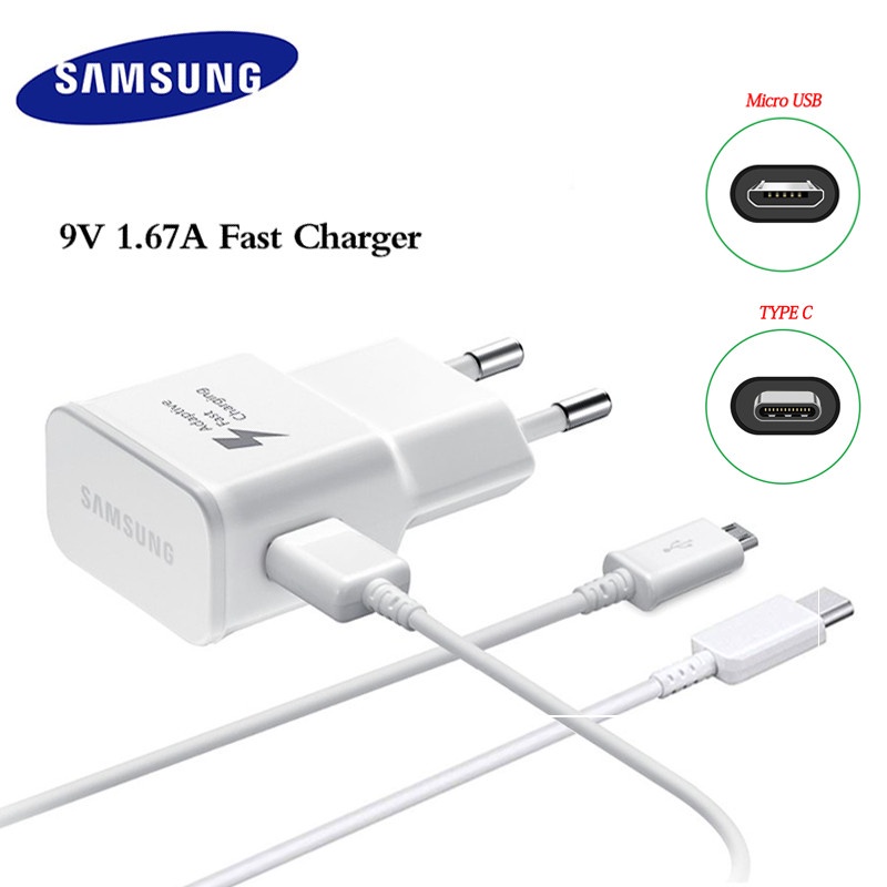 Cargador De Pared Original Samsung Micro Usb Carga Rapida Para S S A