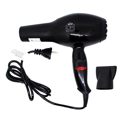 Secador De Pelo Cabello Om 1000w Profesional Frio Calor | Shopee Argentina