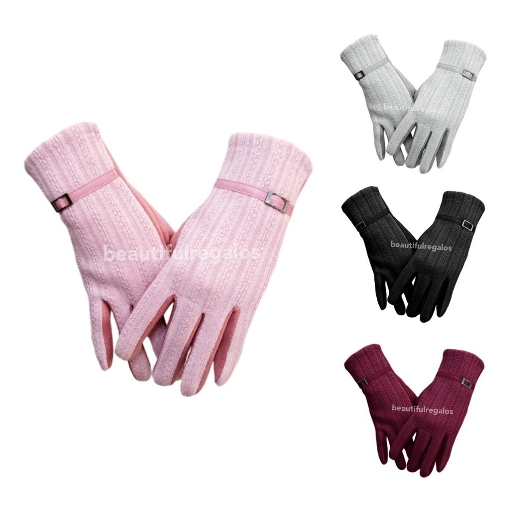 guantes dama