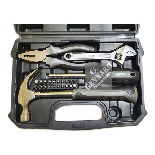 Juego Set Kit Herramientas Manuales Basico Hogar Taller Casa | Shopee  Argentina