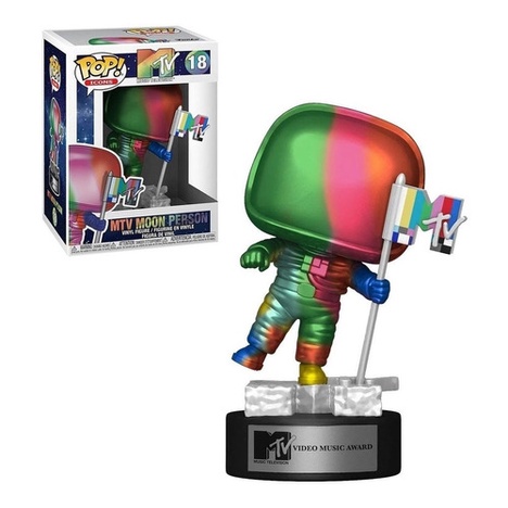 Funko Pop! Mtv Moon Person Rainbow Nº18 