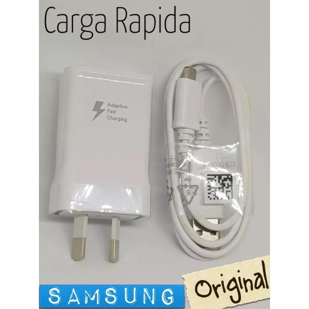 Cargador Carga Rapida Para Samsung Galaxy S6 edge S7 Edge Plus  Con Garantia