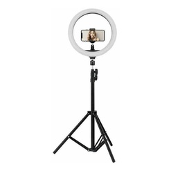Aro de luz anillo LED selfie profesional 6" trípode regulable TikTok YouTube 