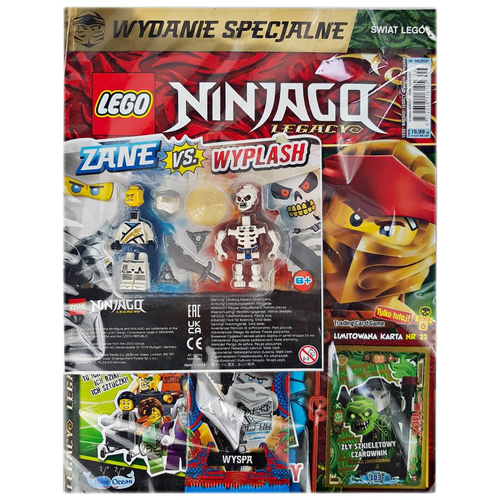 Featured image of LEGO NINJAGO LEGACY 6/2021 + ZANE + WYPLASH