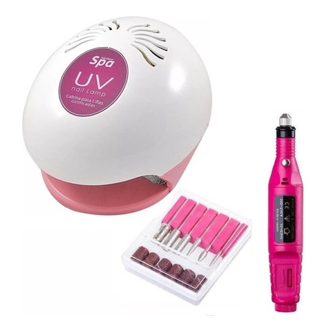 Torno De Mano Driller + Cabina Uñas Gelificadas Uv Teknikpro | Shopee  Argentina