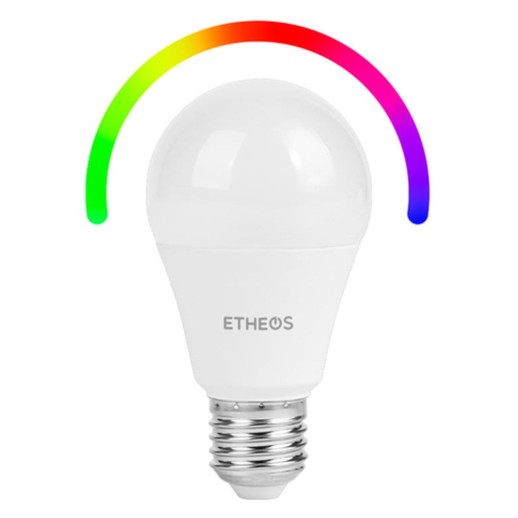 Lampara RGB Led Smart Wifi bluetooth 9w E27 Etheos colores app