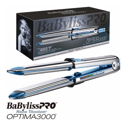 Plancha Planchita Pelo Alisadora Optima 3000 Babyliss Pro | Shopee Argentina