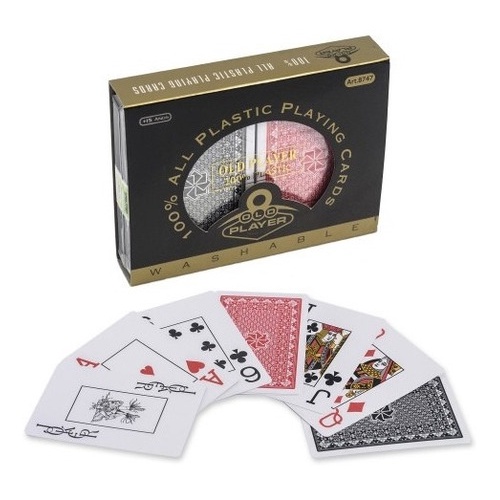 Estuche Juegos de MesaDominóBaraja de cartasPoker 