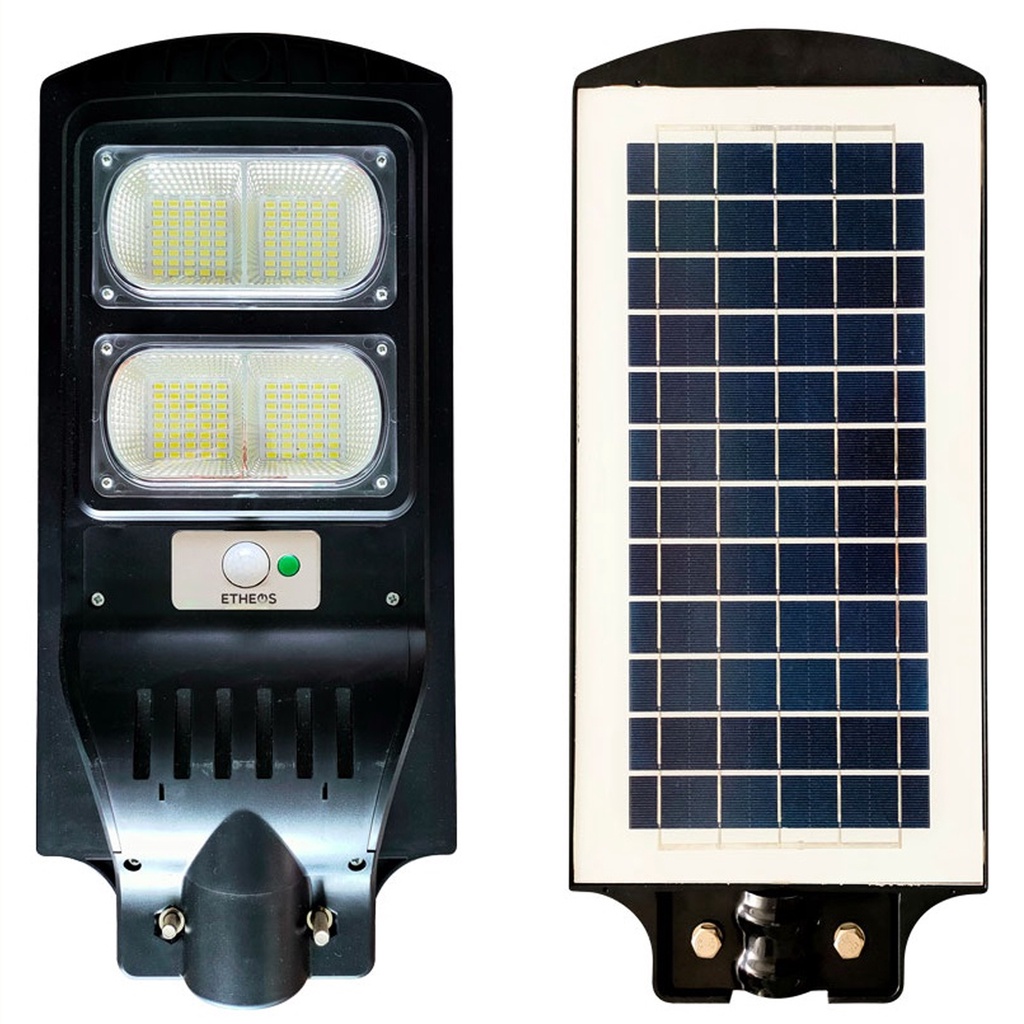 Luminaria reflector solar exterior 60w para calle jardin alumbrado