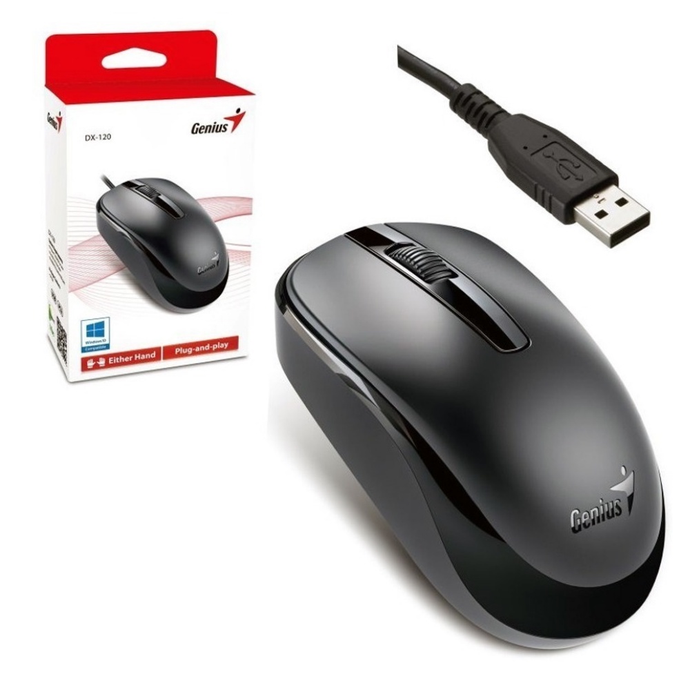 Mouse Genius Dx 1 Calm Black Shopee Argentina