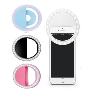 Mini Cámara recargable de 36 LED clip anillo de luz para Selfie Teléfono Inteligente De Maquillaje 