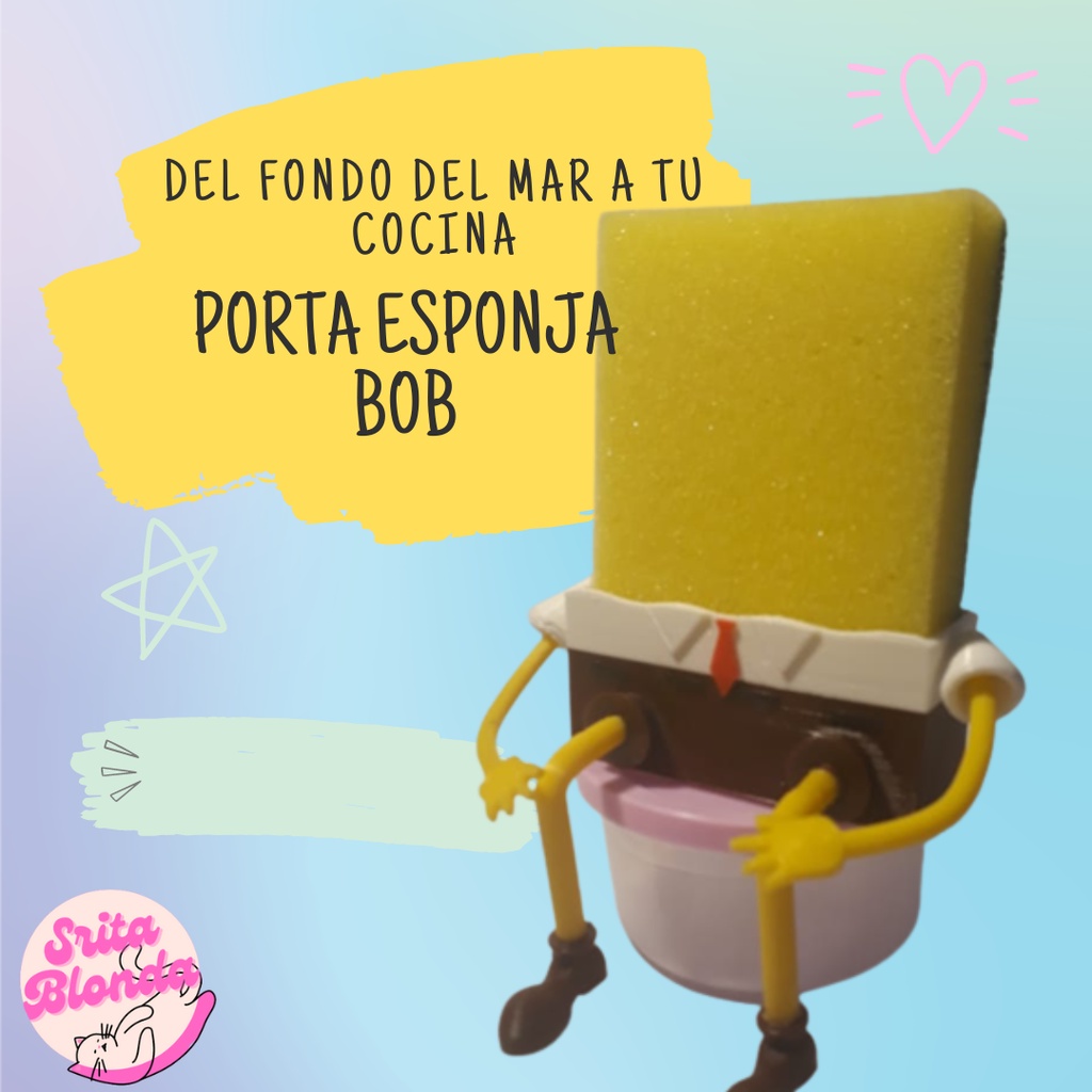 Porta Esponja De Bob Esponja Shopee Argentina 