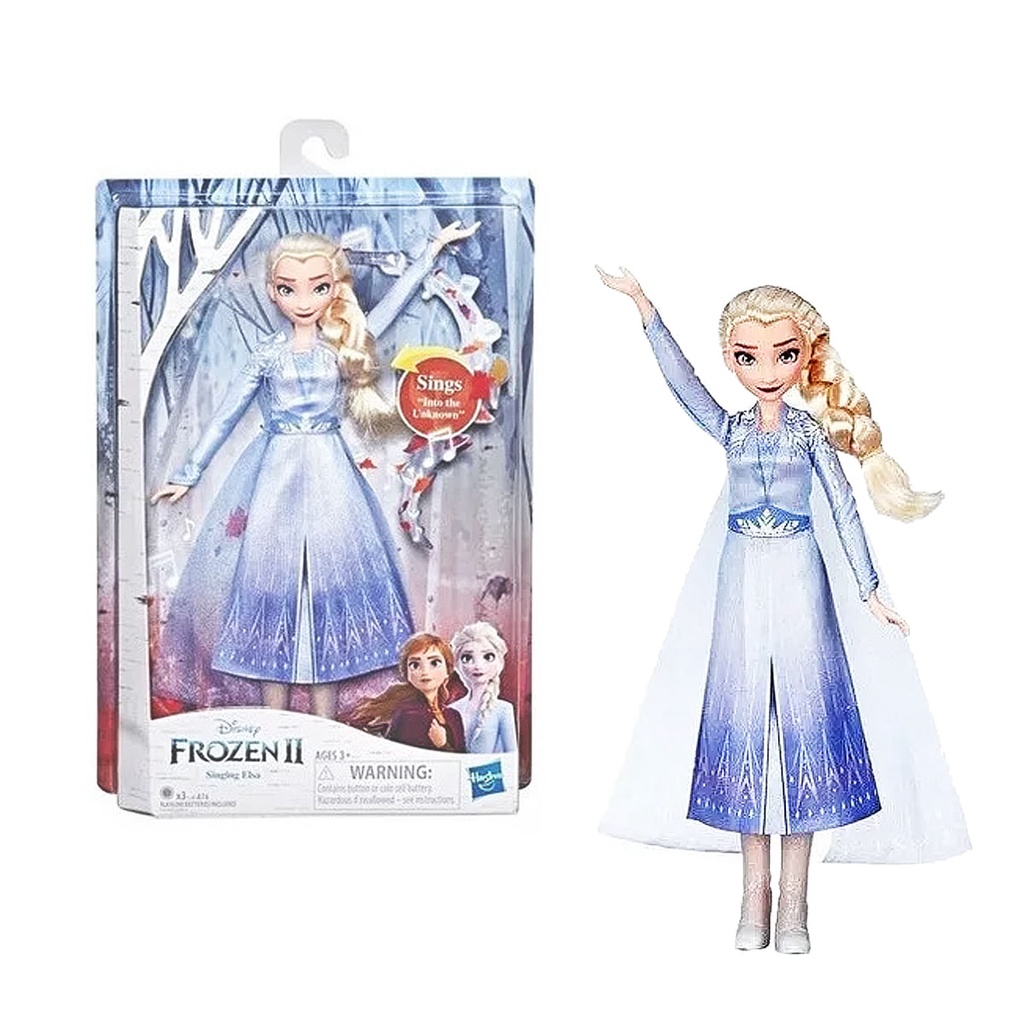 Muñeca Cantante Elsa Frozen Oficial Disney Shopee Argentina 9986