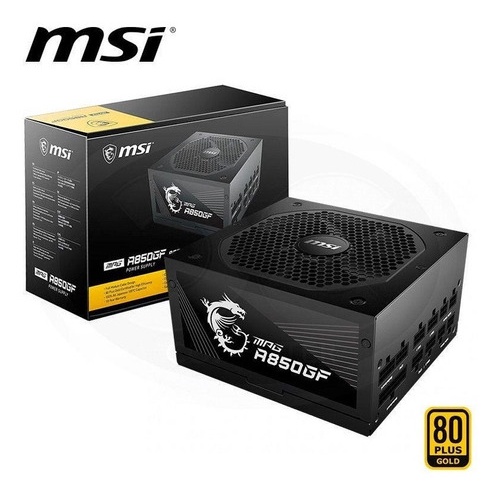 Fuente Msi Mpg A850gf 850w 80 Plus Gold Modular Shopee Argentina