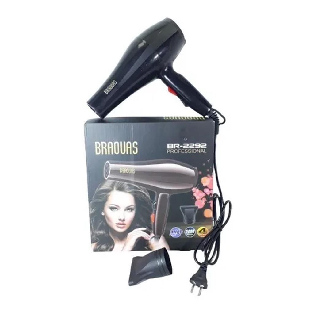 Secador de Pelo de 4 Velocidades Con Difusor Potencia 3000w Profesional |  Shopee Argentina
