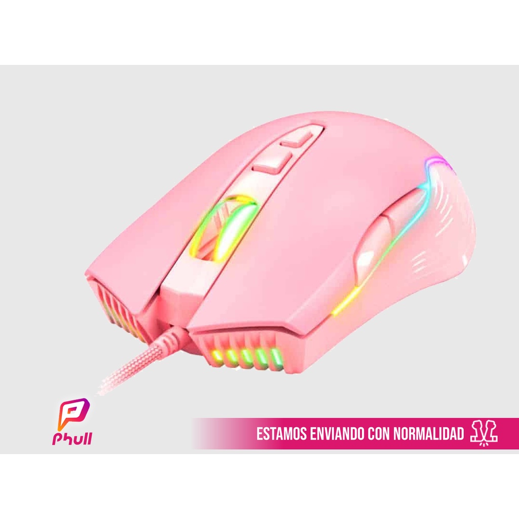 Mouse de juego Onikuma  CW905 pink 