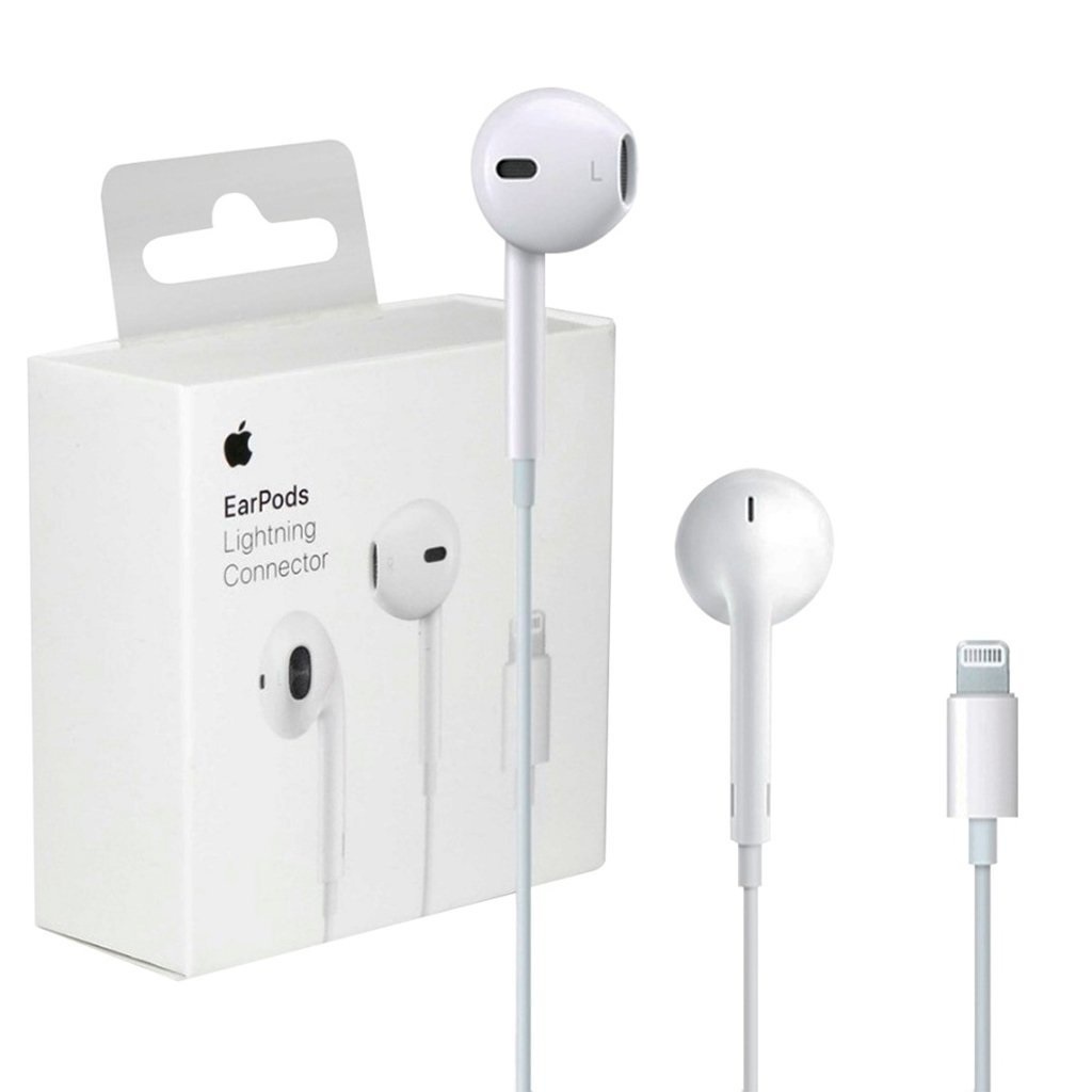 Auriculares con microfono para iPhone 7,8,X,XS,XR,11 Cable Lightning-bluetooth  - ECOportatil