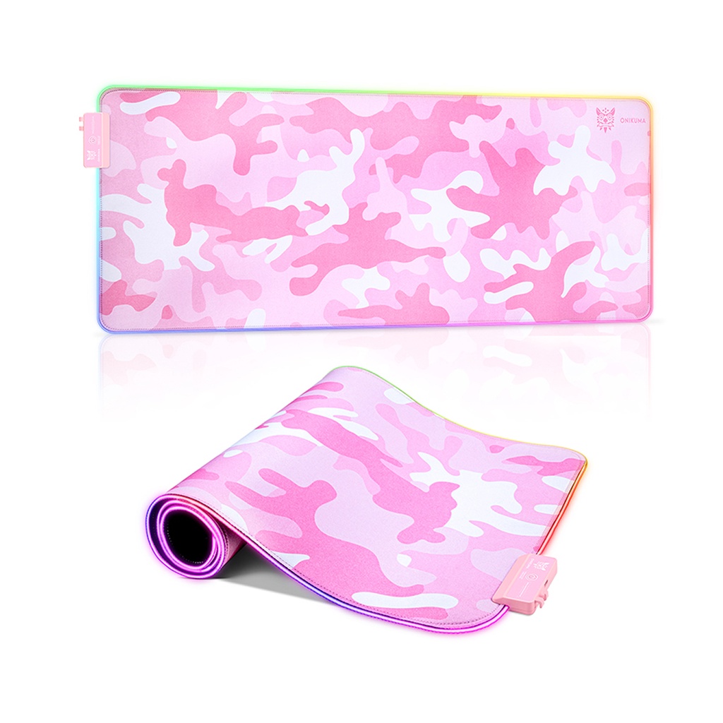 ONIKUMA Mouse Pad Onikuma G5 RGB Iluminada - Rosa | falabella.com