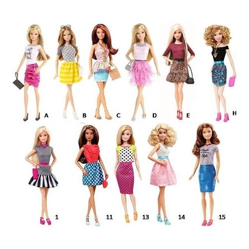 Barbie Fashionista Coleccion Fashionistas Varios Modelos | Shopee Argentina