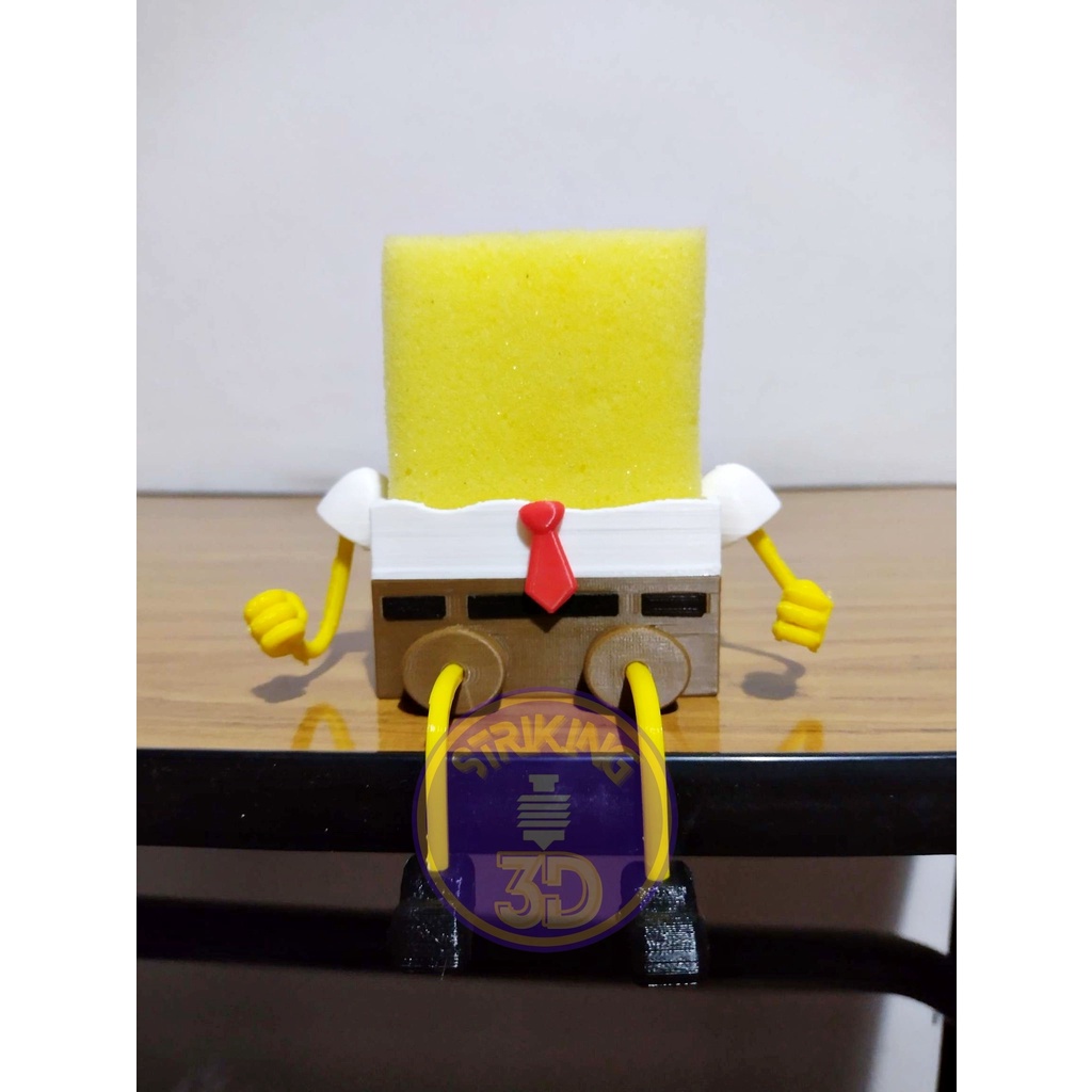 Porta Esponja De Bob Esponja Impresion 3d Shopee Argentina 