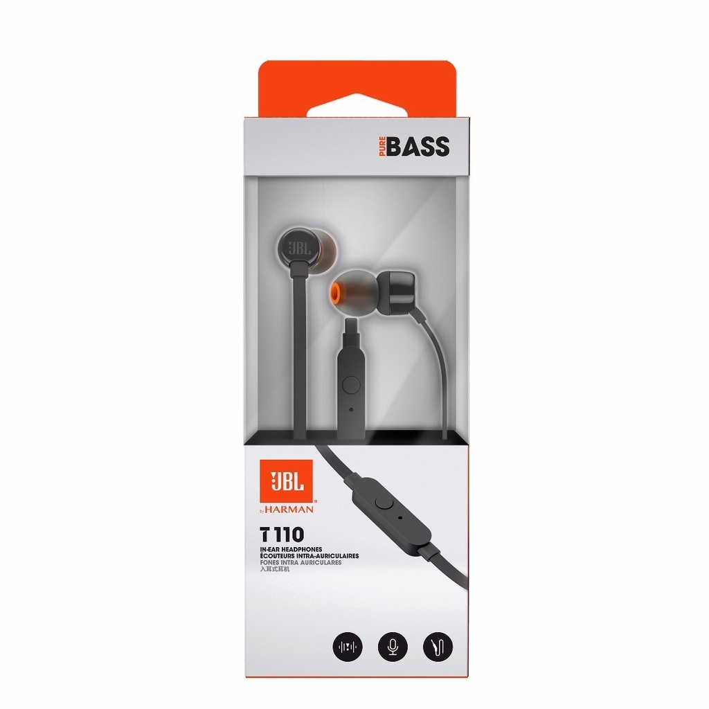 Auriculares In-ear Jbl Tune 110 Black | Shopee Argentina