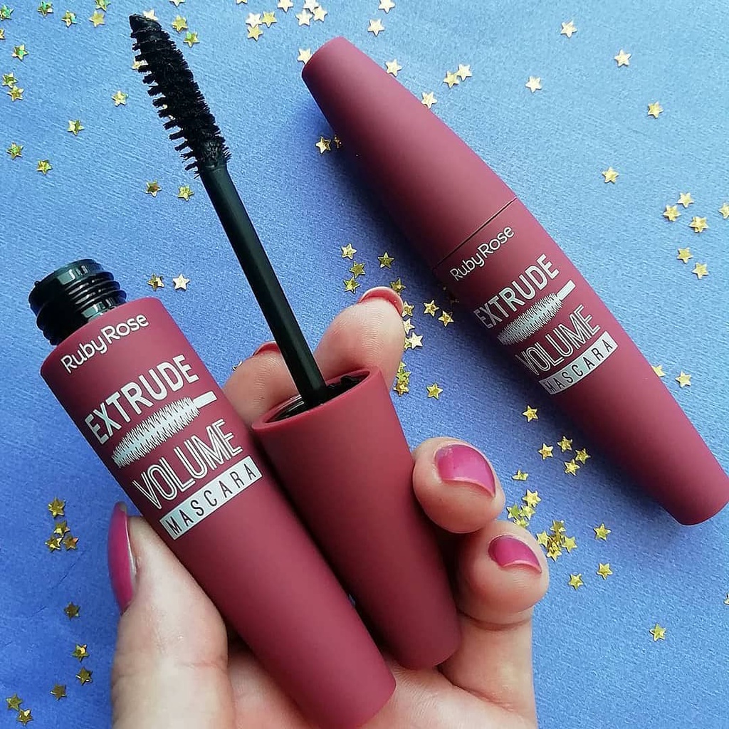 Máscara De Pestañas Extrude Volume Ruby Rose Original Shopee Argentina