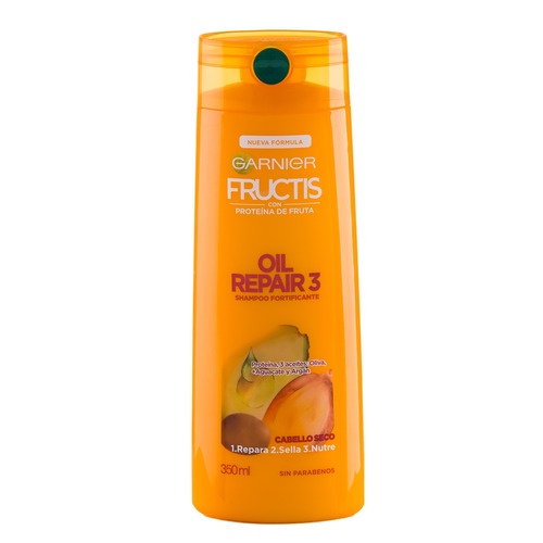 Shampoo Garnier Fructis Oil Repair 3 Botella 350 ml Shopee Argentina